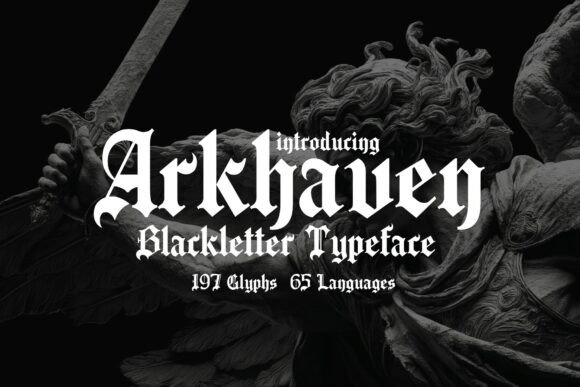 Arcane Elegance: The Arkhaven Typeface