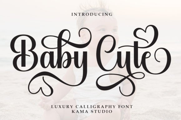 Baby Cute: A Stylish Script for Elegant Designs