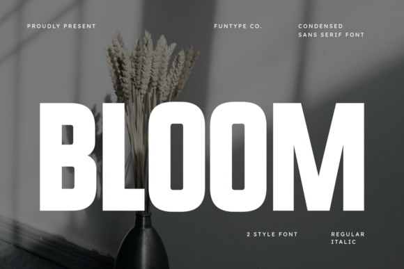 Bloom: A Bold, High-Impact Font for Modern Design
