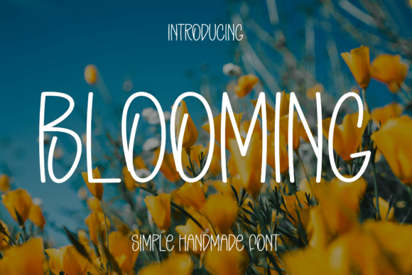 Blooming: A New Style of Handwritten Elegance