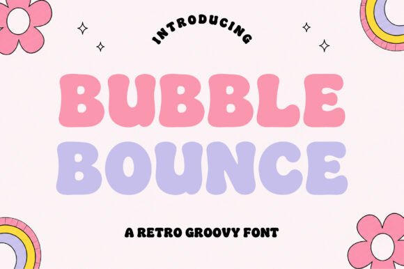 Bubble Bounce: A Playful Font for Creative Expression