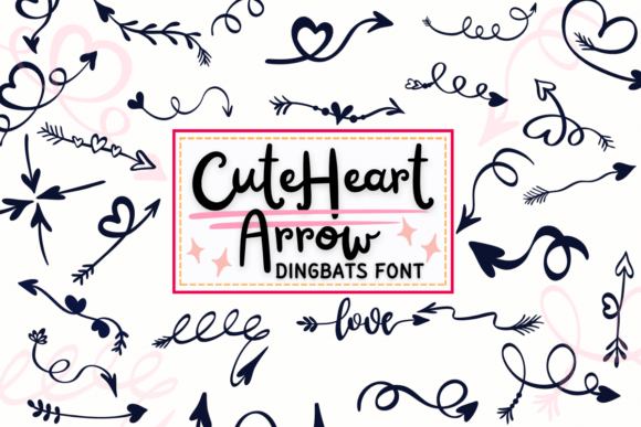 Cute Heart Arrow: A Delightful Design Addition