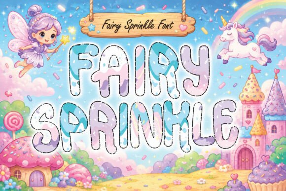 Fairy Sprinkle: A Whimsical Font for Magical Designs