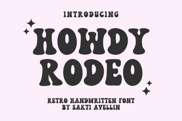 Howdy Rodeo: A Retro Font with Timeless Appeal