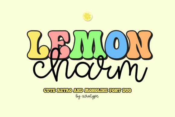Lemon Charm: A Playful Font for Creative Expression