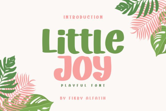 Little Joy: A Handwritten Monoline Font for Creative Expression