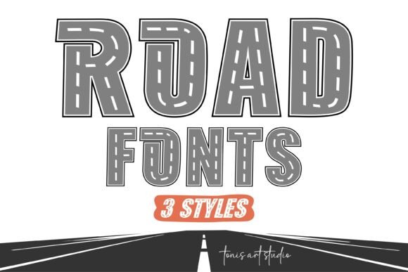 Road: A Dynamic Typeface for Speed and Style