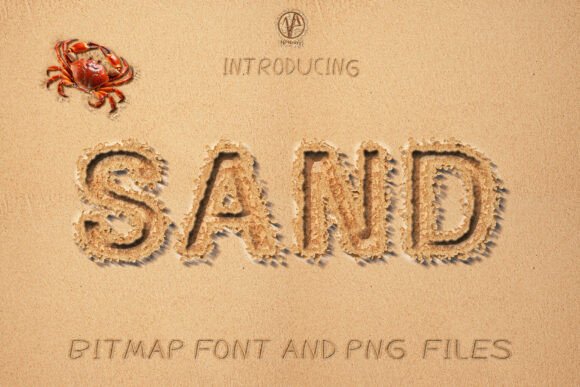 Sand: A Unique Font for Summer Creativity