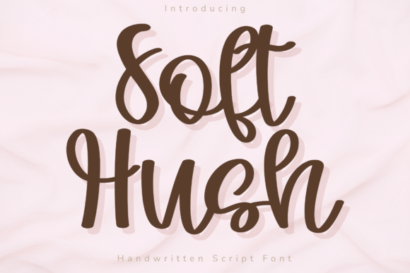 Soft Hush: A Elegant Handwritten Script Font